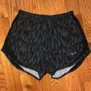 Striped Black Nike Shorts